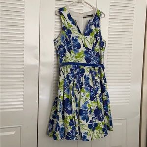 Chetta B floral dress with pockets